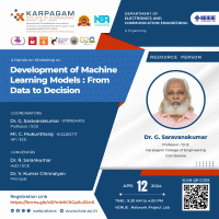 A Hands-on Workshop on Development of Machine Learning Models: From Data to Decision